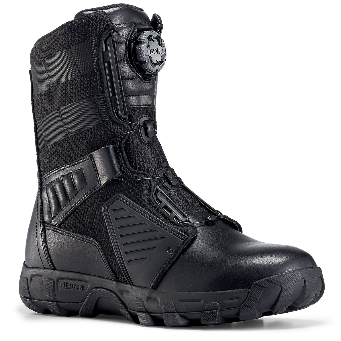 HANAGAL BOA Lacing and Waterproof Black tactical boots 6 inch army boots jungle safety boots army shoes for men Schoenen Herenschoenen Laarzen Werklaarzen & Kisten 