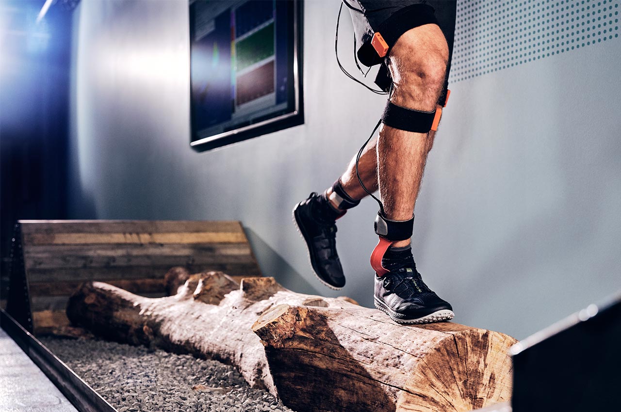 Performance Fit Lab Hiking Trail and Saucony shoe