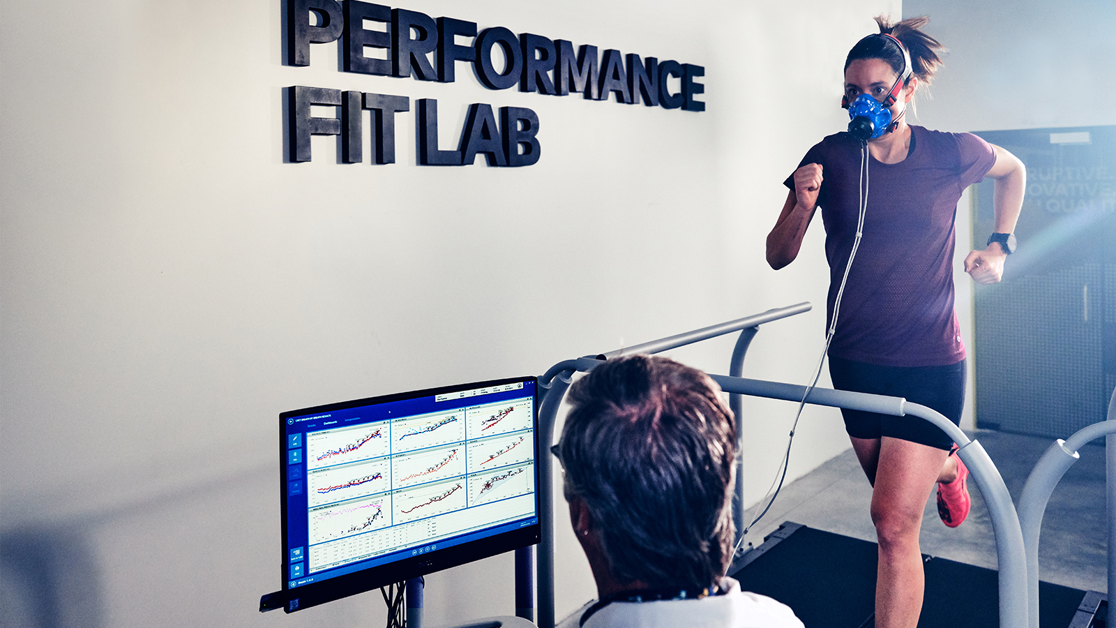 Testing on a treadmill