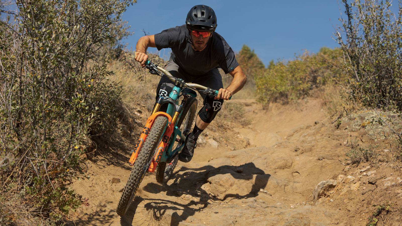 Shawn Neer rides in the Giro Ventana MTB Shoe.