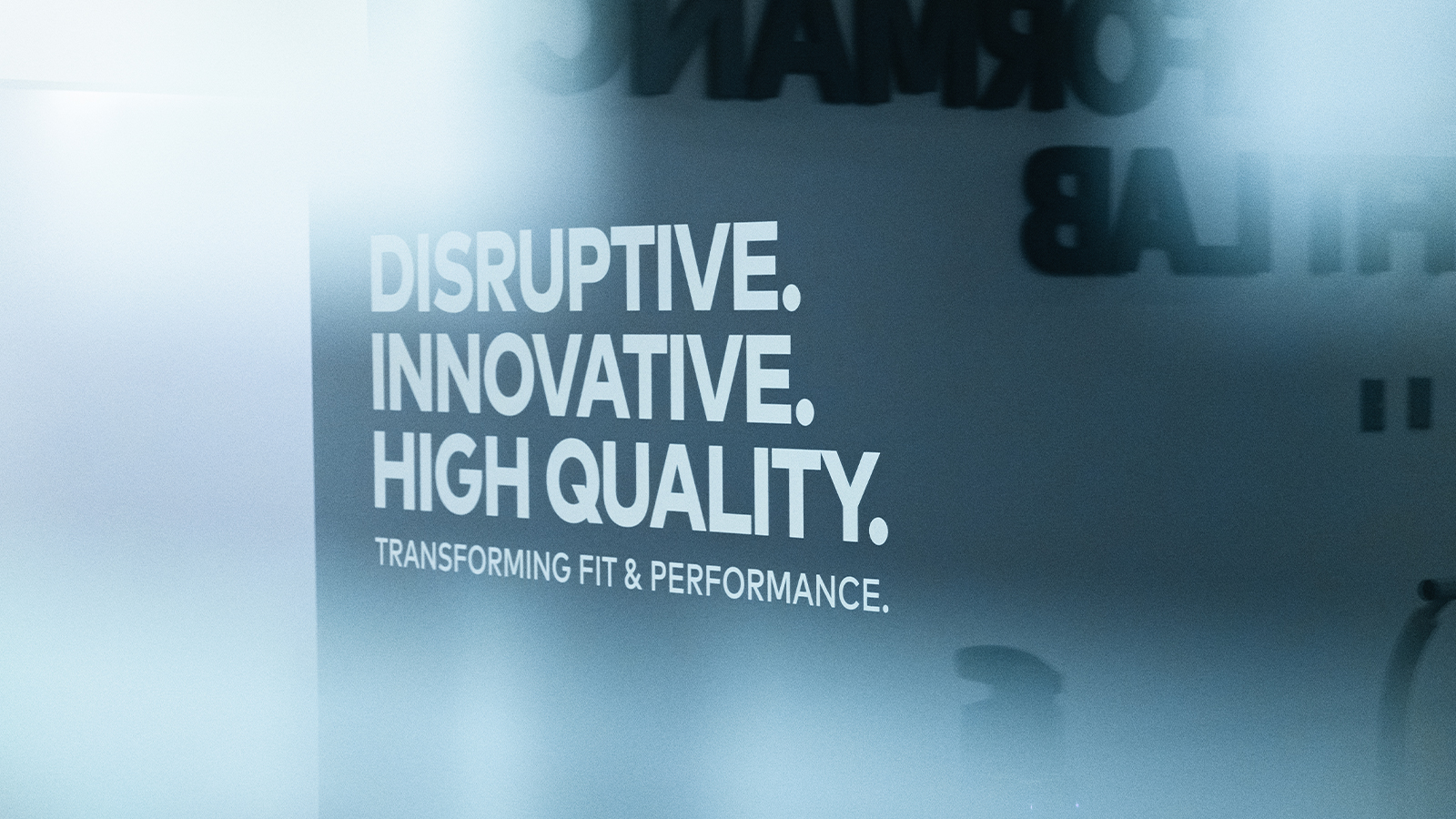 Disruptive. Innovative. High Quality.