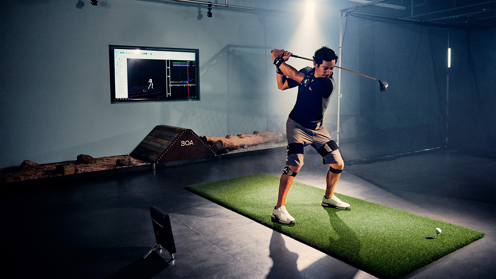 Testing golf in the Performance Fit Lab
