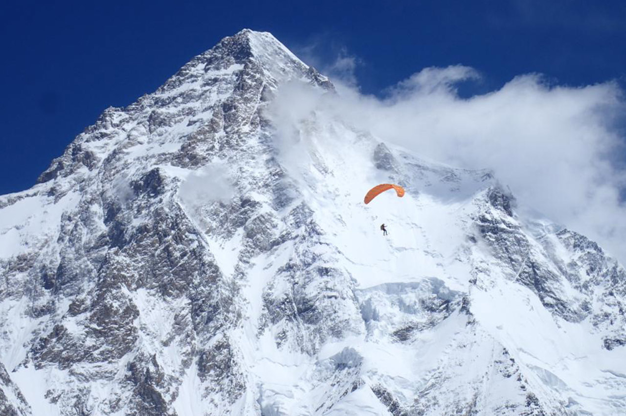 Max Flight from Broad Peak with K2 View