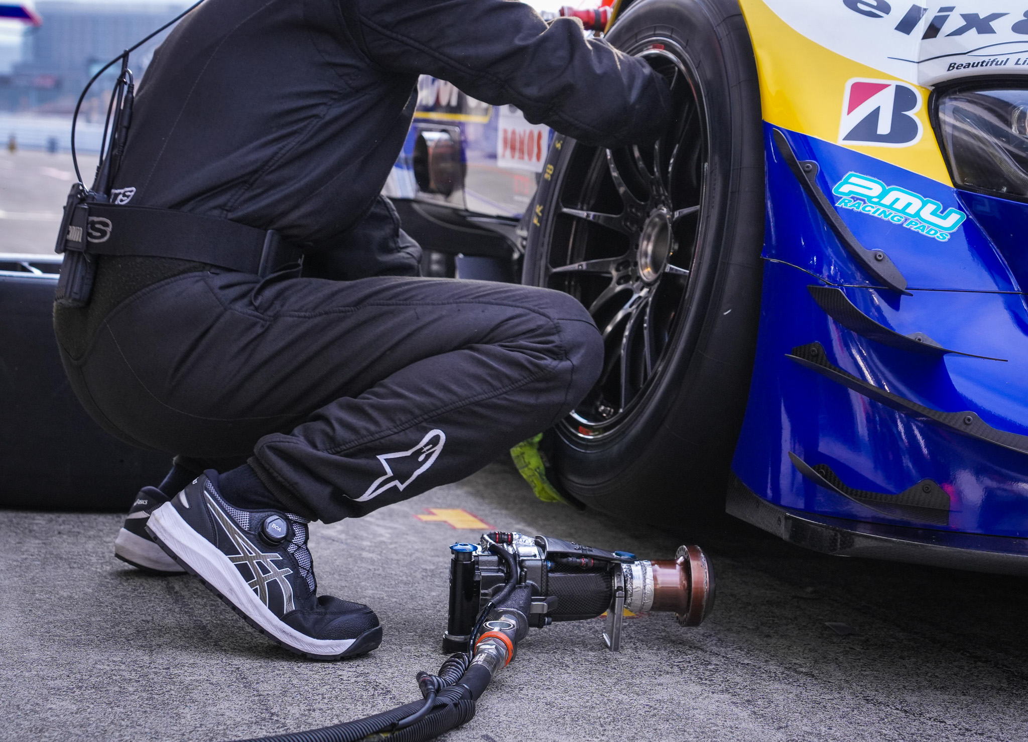 BOA Athletes Team Cerumo Pit Crew