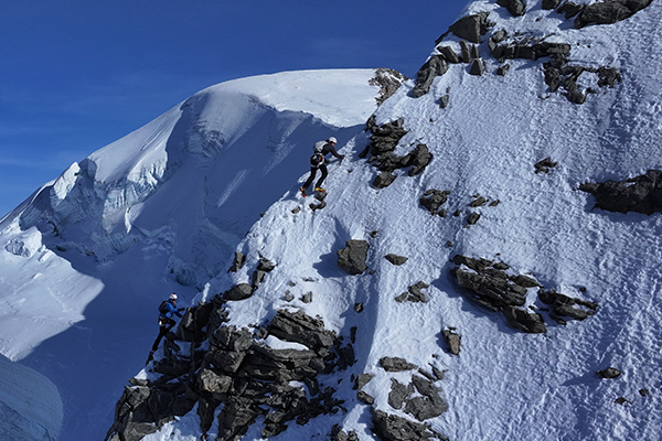 Piz Palü First Winter Ascent