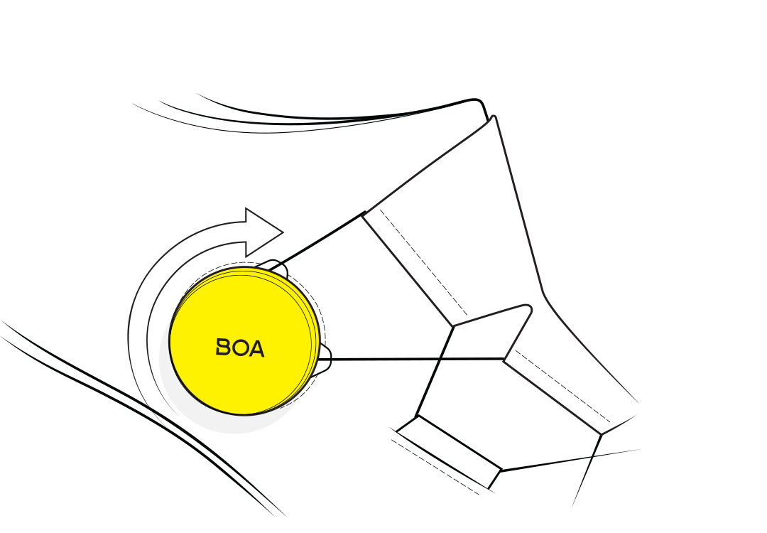 Dialed In precision fit illustration