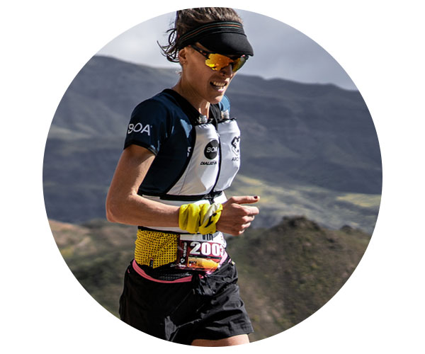 BOA Alps Team Runner Virginia Perez Mesonero