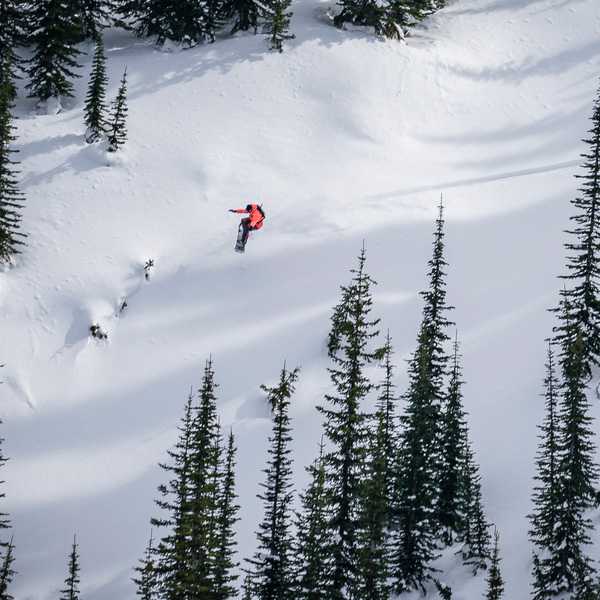 Snowboard ambiance imagery