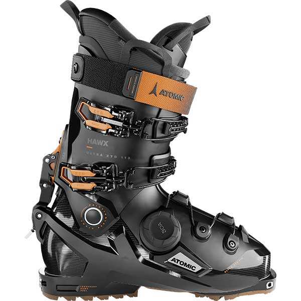 ATOMIC スキー ブーツ HAWX110 ブラック/オレンジ Atomic Hawx 110 XTD BOA Alpine Ski Boot