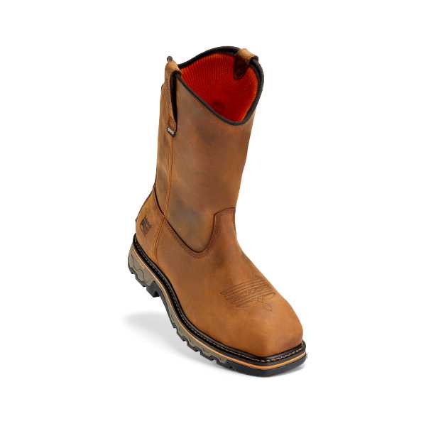Timberland pull on work boots top