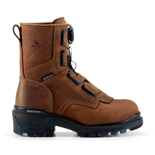 Rocky Rams Horn Composite Toe Logger Boot | BOA®